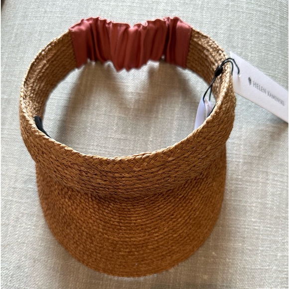 Helen Kaminski Accessories - Helen Kaminski Raffia visor for sale, new with tags